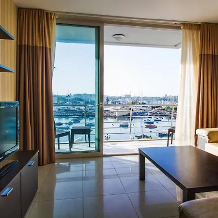2 Bdr Sea View Blubay Apartament Gzira